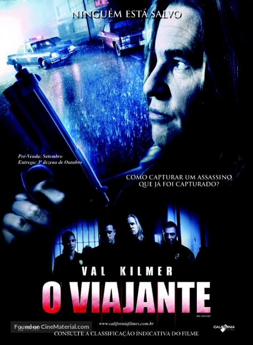 The Traveler - Brazilian DVD movie cover