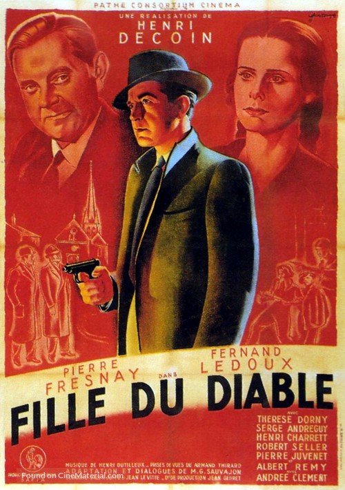 Fille du diable, La - French Movie Poster