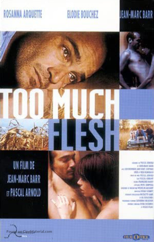 Too Much Flesh - French Movie Poster