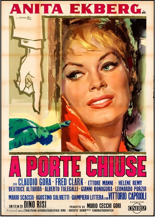 A porte chiuse - Italian Movie Poster