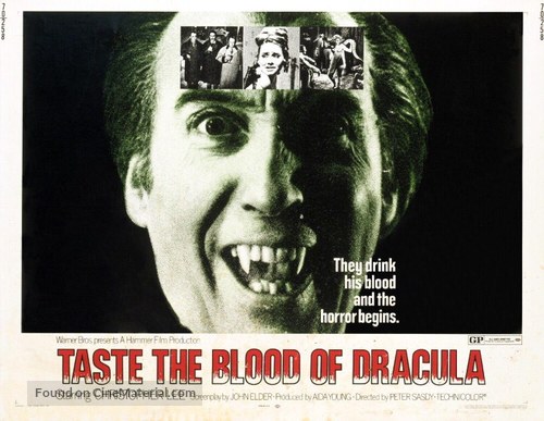 Taste the Blood of Dracula - Movie Poster