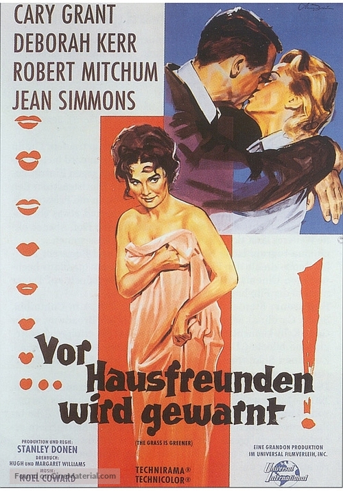 The Grass Is Greener - German Movie Poster