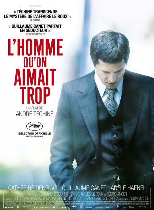 L&#039;homme qu&#039;on aimait trop - French Movie Poster