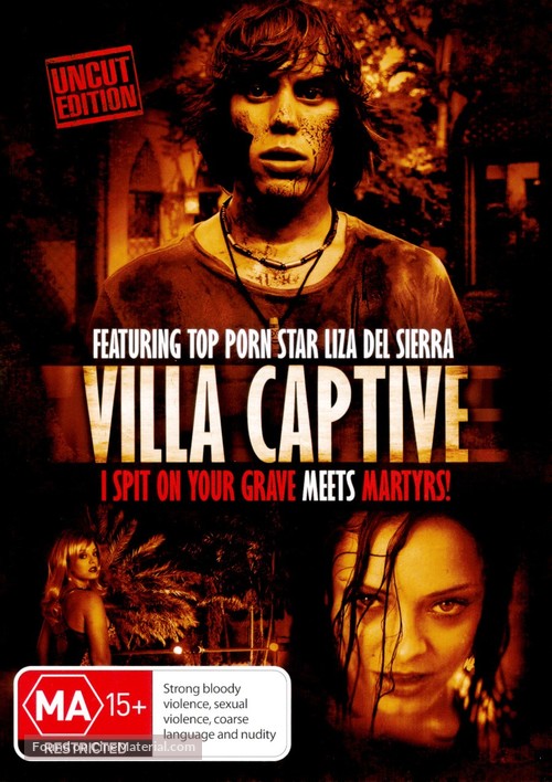 Villa Captive - Australian DVD movie cover