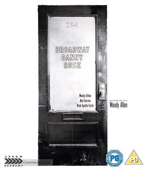Broadway Danny Rose - British Blu-Ray movie cover