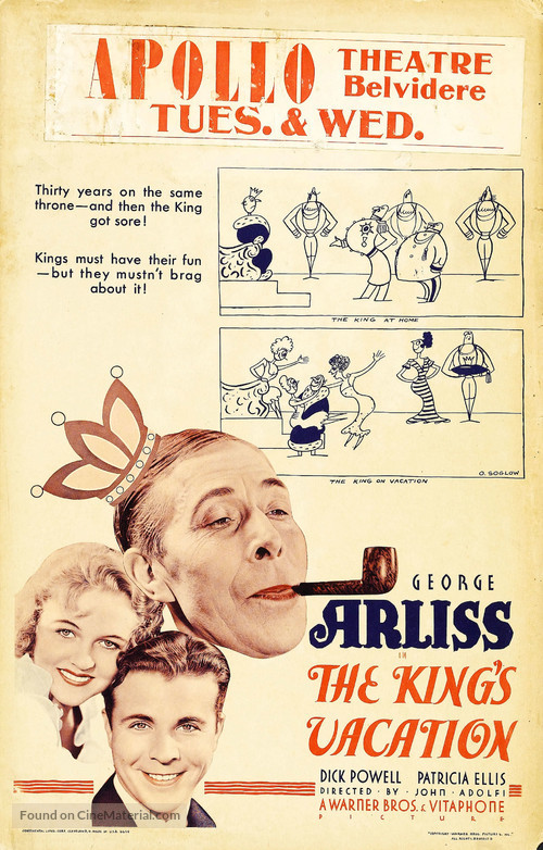 The King&#039;s Vacation - Movie Poster