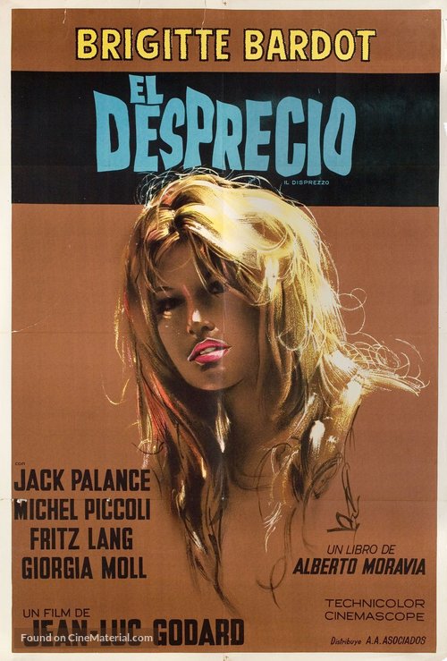 Le m&eacute;pris - Argentinian Movie Poster