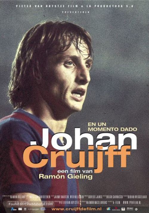 Johan Cruijff - En un momento dado - Spanish Movie Poster