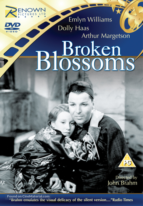 Broken Blossoms - British DVD movie cover