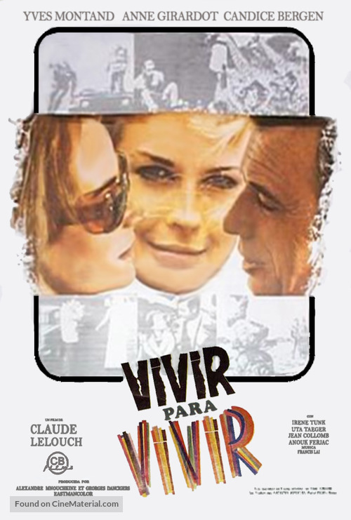 Vivre pour vivre - Spanish Movie Poster
