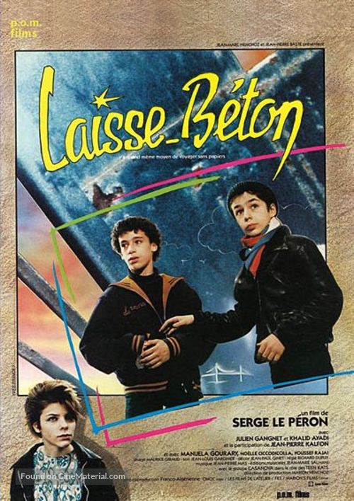 Laisse b&eacute;ton - French Movie Poster