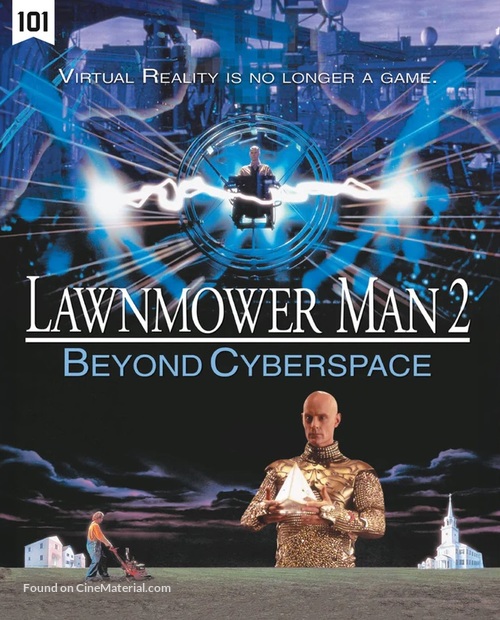 Lawnmower Man 2: Beyond Cyberspace - British Movie Cover