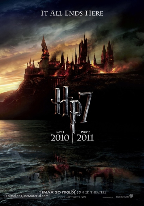 Harry Potter and the Deathly Hallows - Part 1 - Australian Movie Poster