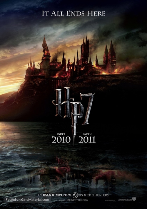 Harry Potter and the Deathly Hallows: Part I - Australian Movie Poster