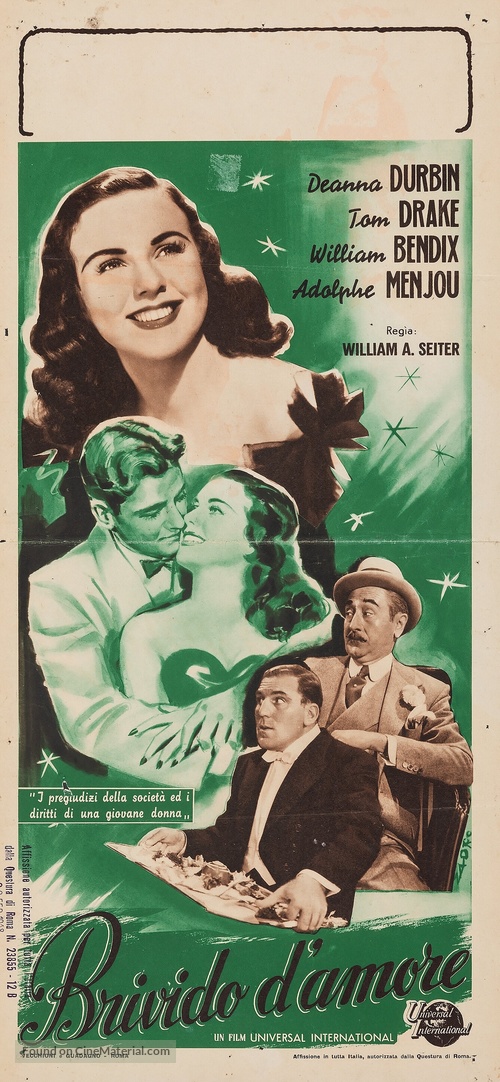 I&#039;ll Be Yours - Italian Movie Poster
