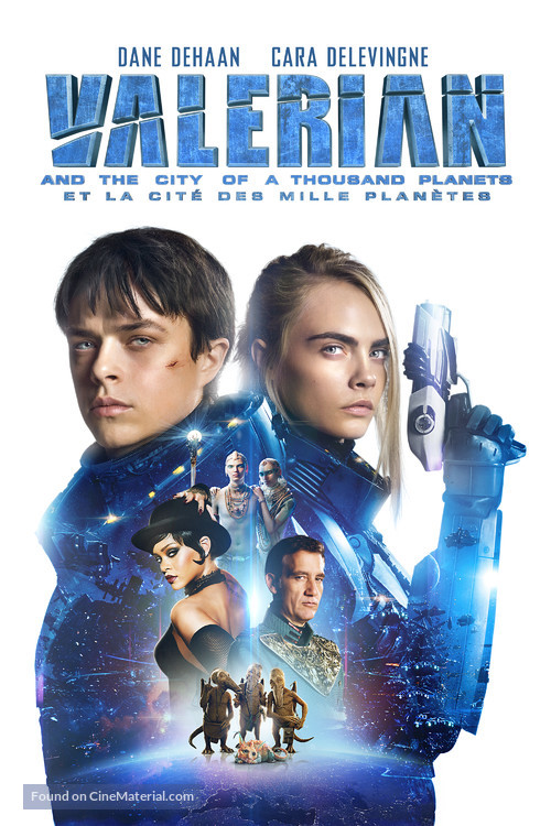 Valerian and the City of a Thousand Planets - Canadian Movie Cover