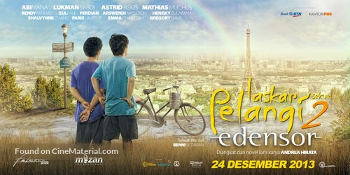 Laskar Pelangi 2 - Edensor - Indonesian Movie Poster