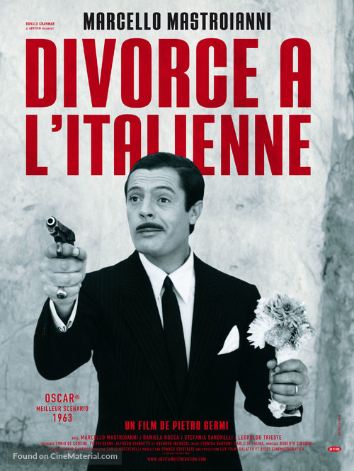 Divorzio all&#039;italiana - French Re-release movie poster