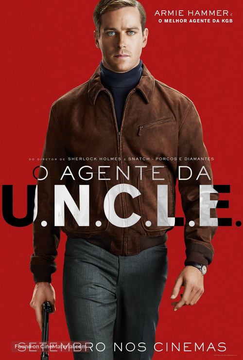 The Man from U.N.C.L.E. - Brazilian Character movie poster