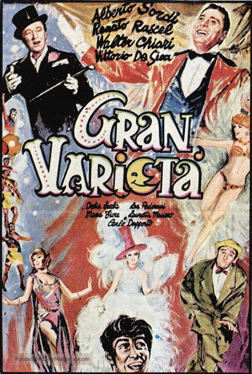 Gran variet&agrave; - Italian Movie Poster