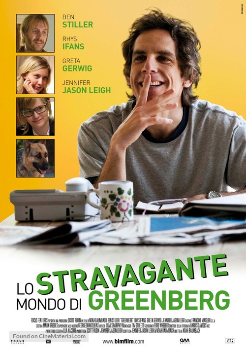 Greenberg - Italian Movie Poster