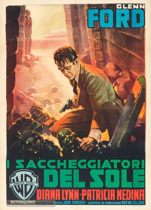 Plunder of the Sun - Italian Movie Poster