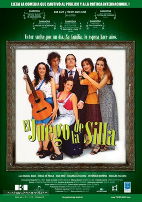 El juego de la silla - Argentinian Movie Poster