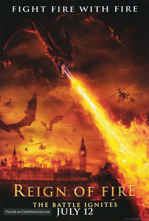 Reign of Fire - Movie Poster