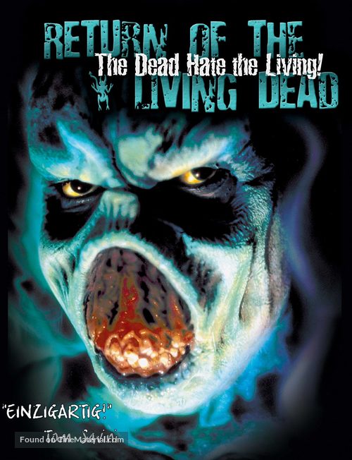 The Dead Hate the Living! - German DVD movie cover