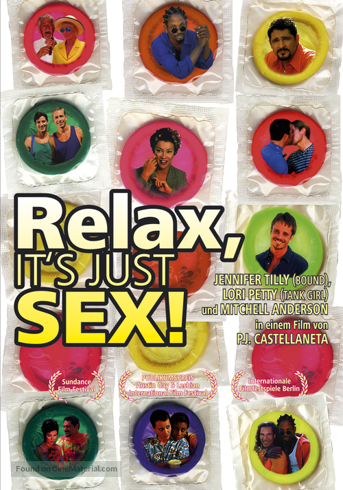 Relax... It&#039;s Just Sex - German Movie Poster