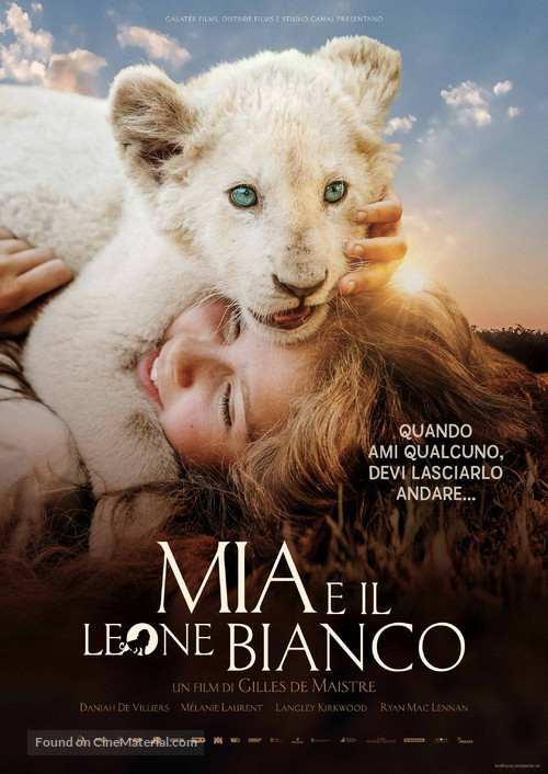 Mia et le lion blanc - Swiss Movie Poster