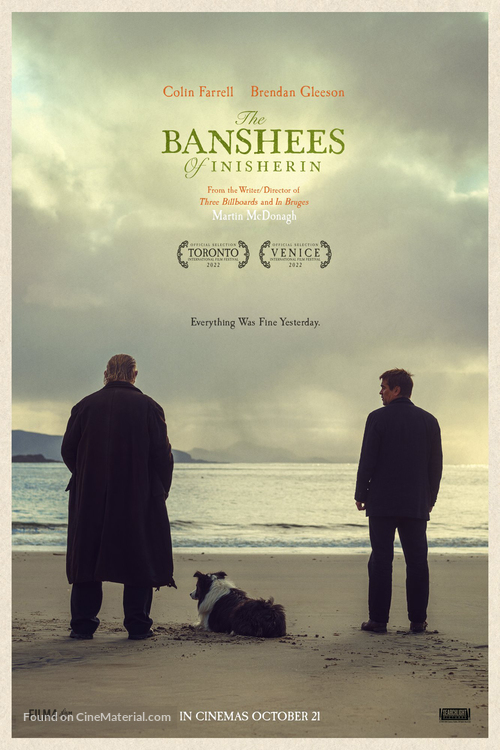 The Banshees of Inisherin - British Movie Poster