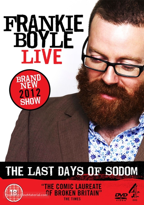 Frankie Boyle Live - The Last Days of Sodom - British DVD movie cover