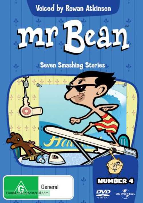 &quot;Mr. Bean: The Animated Series&quot; - Australian DVD movie cover