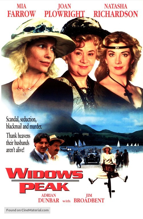 Widows&#039; Peak - VHS movie cover