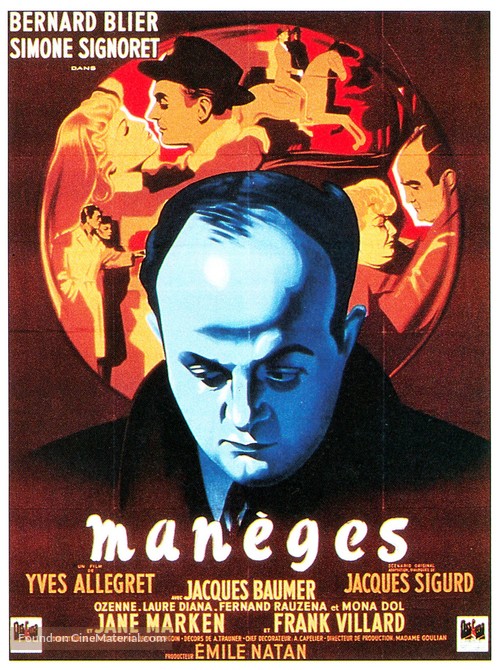 Man&egrave;ges - French Movie Poster