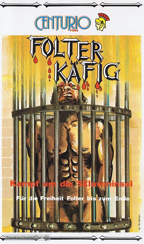 Das Licht auf dem Galgen - German VHS movie cover