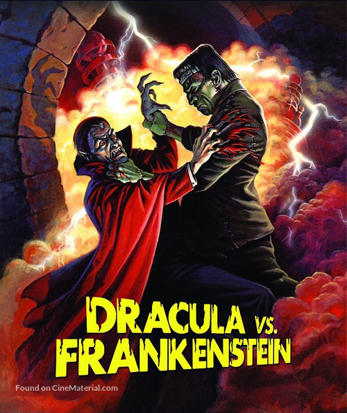 Dracula Vs. Frankenstein - Blu-Ray movie cover