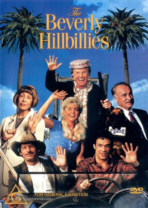 The Beverly Hillbillies - Australian DVD movie cover