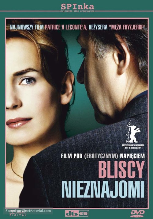 Confidences trop intimes - Polish DVD movie cover
