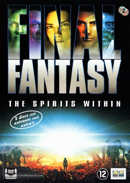 Final Fantasy: The Spirits Within - Dutch DVD movie cover