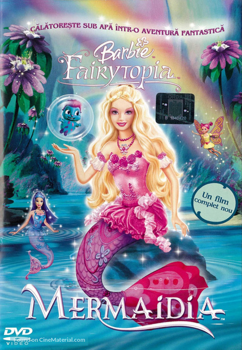 Barbie: Mermaidia - Romanian DVD movie cover