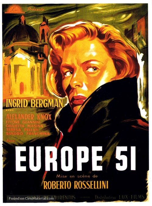 Europa &#039;51 - French Movie Poster