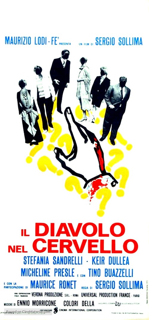 Il diavolo nel cervello - Italian Movie Poster