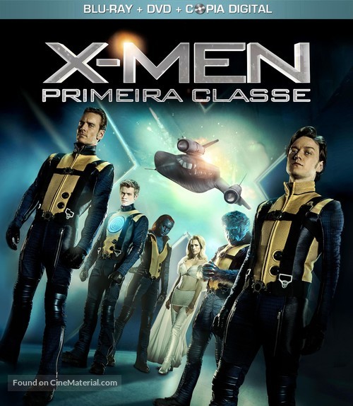 X-Men: First Class - Brazilian Movie Cover
