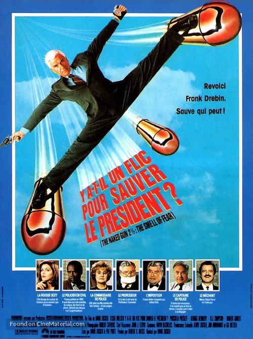 The Naked Gun 2&frac12;: The Smell of Fear - French Movie Poster