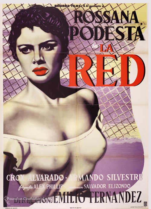 La red - Mexican Movie Poster