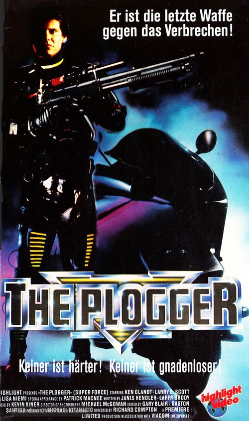 Super Force - German VHS movie cover
