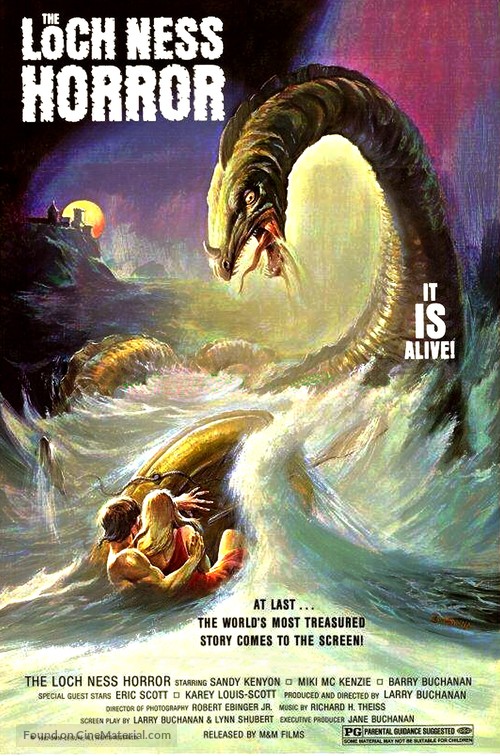 The Loch Ness Horror - Theatrical movie poster