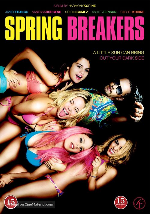 Spring Breakers - Danish Movie Cover